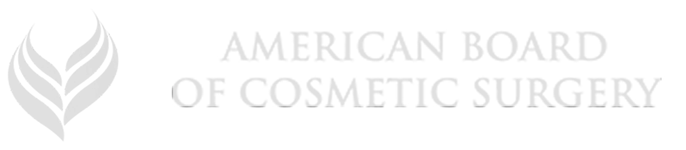 American Board of Cosmetic Surgery logo